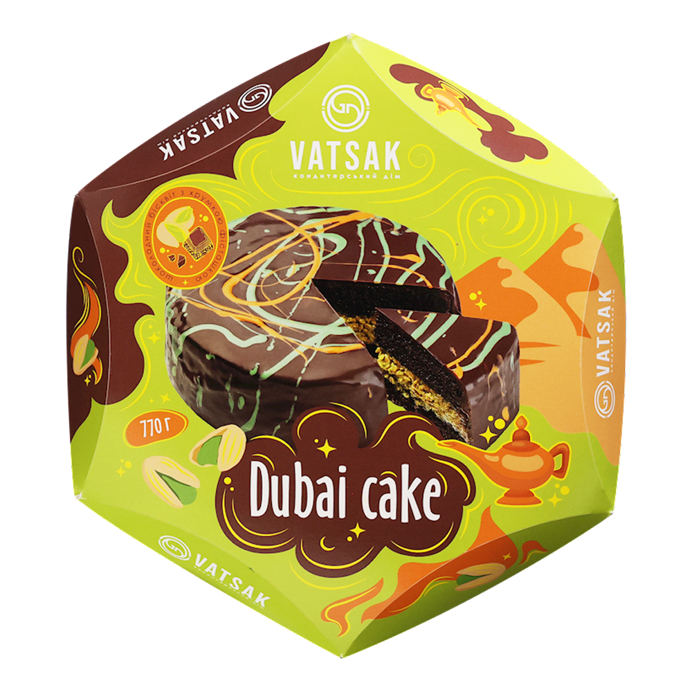 Cake – Dubai – 27.16 oz (770 gr)